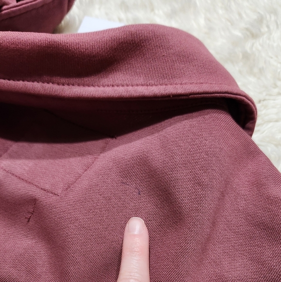 NWT C&C CALIFORNIA Sunwashed Berry Shacket Sz Large / Fall Spring Layering Cozy - Picture 11 of 12